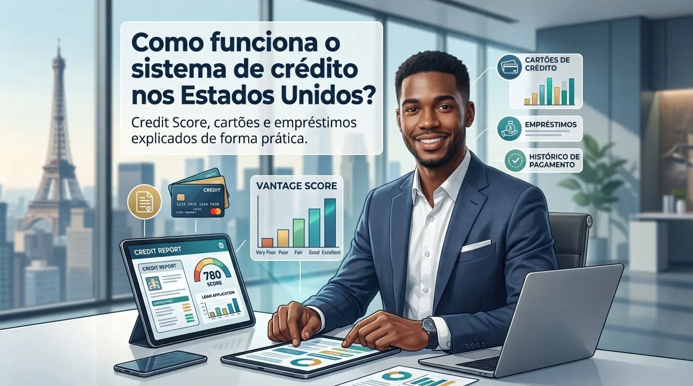 Como funciona o sistema de crédito nos Estados Unidos? Credit Score, cartões e empréstimos explicados de forma prática
